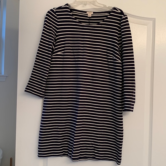 J.Crew Factory Striped Maritime Dress - Picture 4 of 4